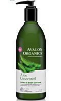 אבלון אורגניקס קרם ידיים וגוף אלוורה נטול ריח
